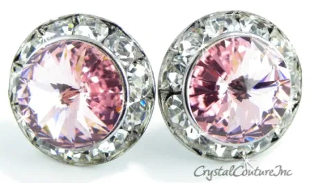 20mm Rondelle Post Earrings made with SWAROVSKI ELEMENTS
