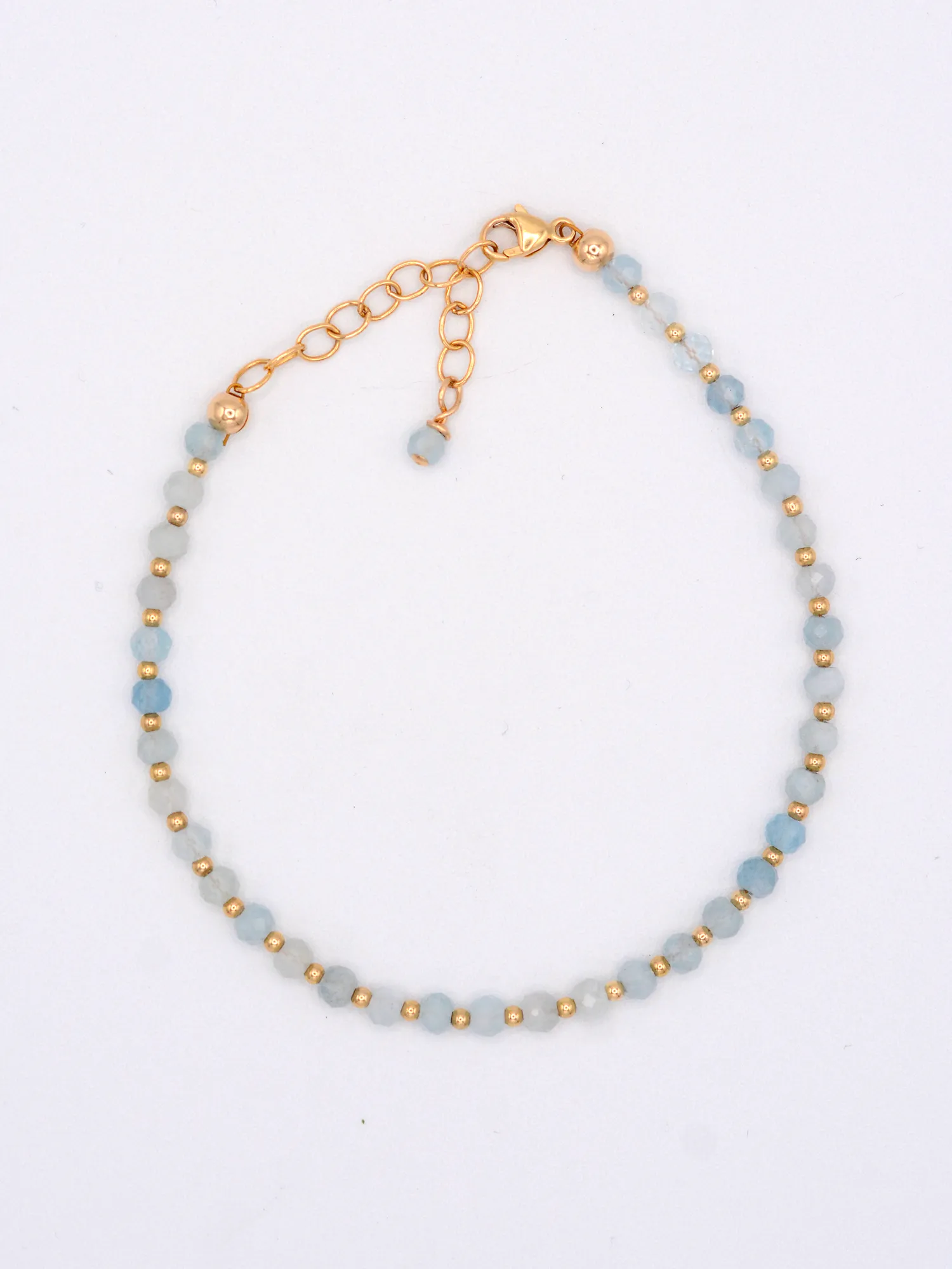 Ashley Aquamarine Bracelet