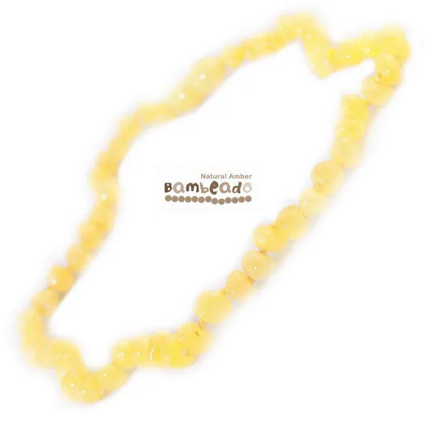 Bambeado Child Necklace Bud 37cm-Butterscotch