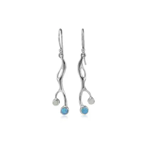 Banyan Duo Opal Drop Earrings