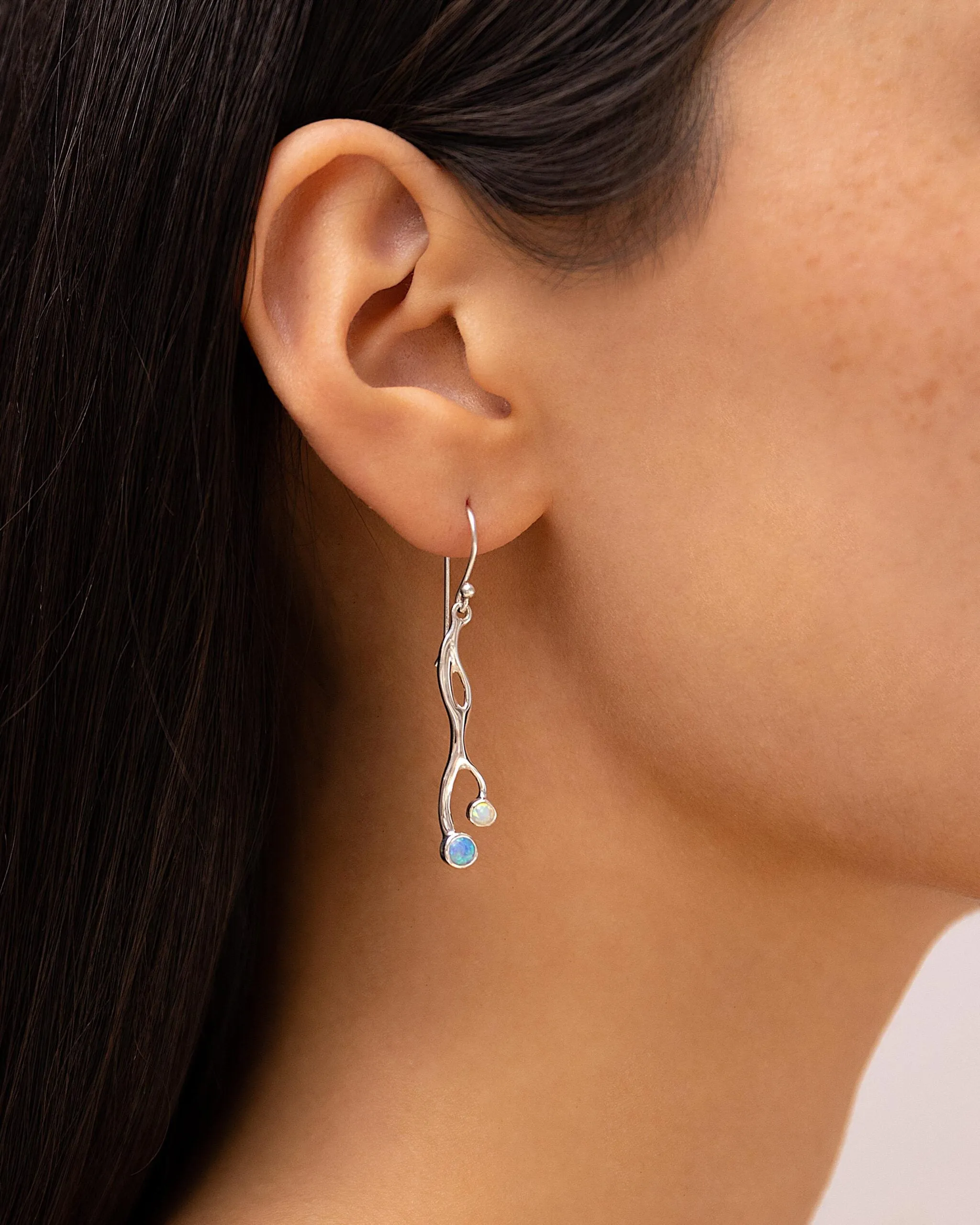 Banyan Duo Opal Drop Earrings