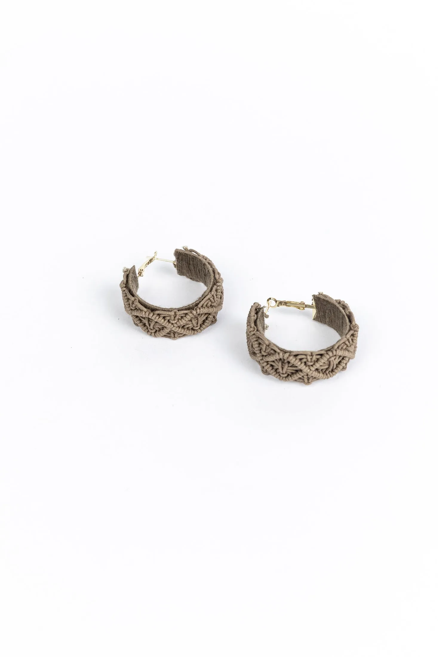 Barker Earrings - Khaki