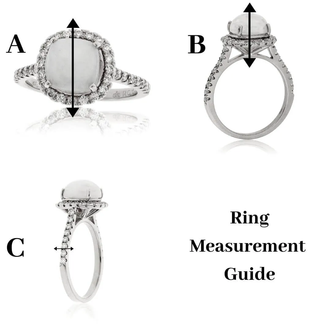Bezel Set Modified Cushion-Cut Zircon Yellow Gold Ring
