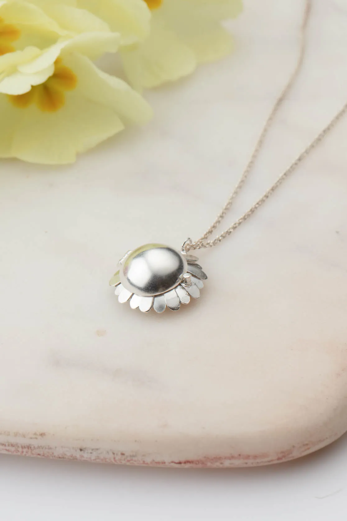 Birthstone Flower Locket