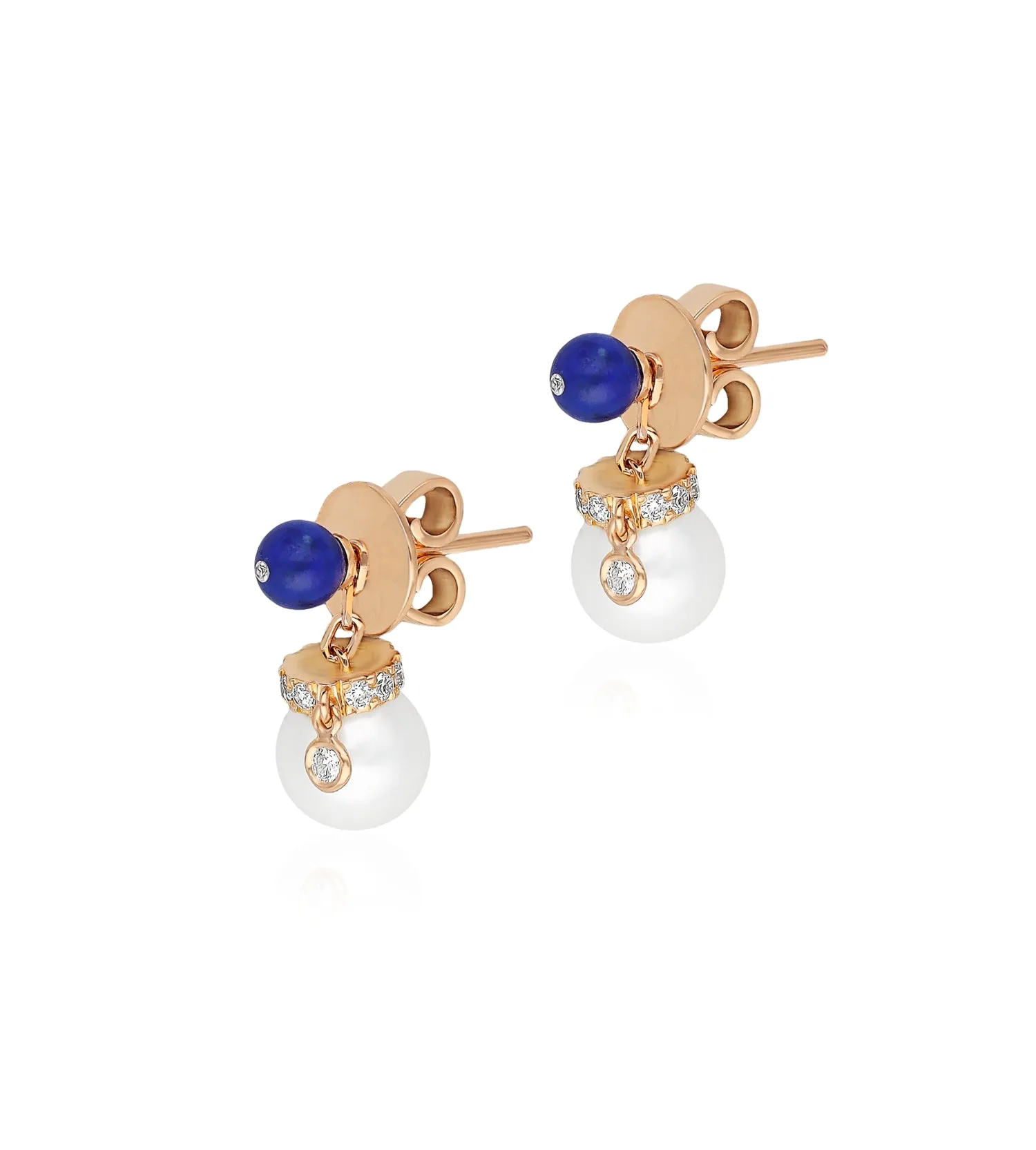Bonbon lapis earrings