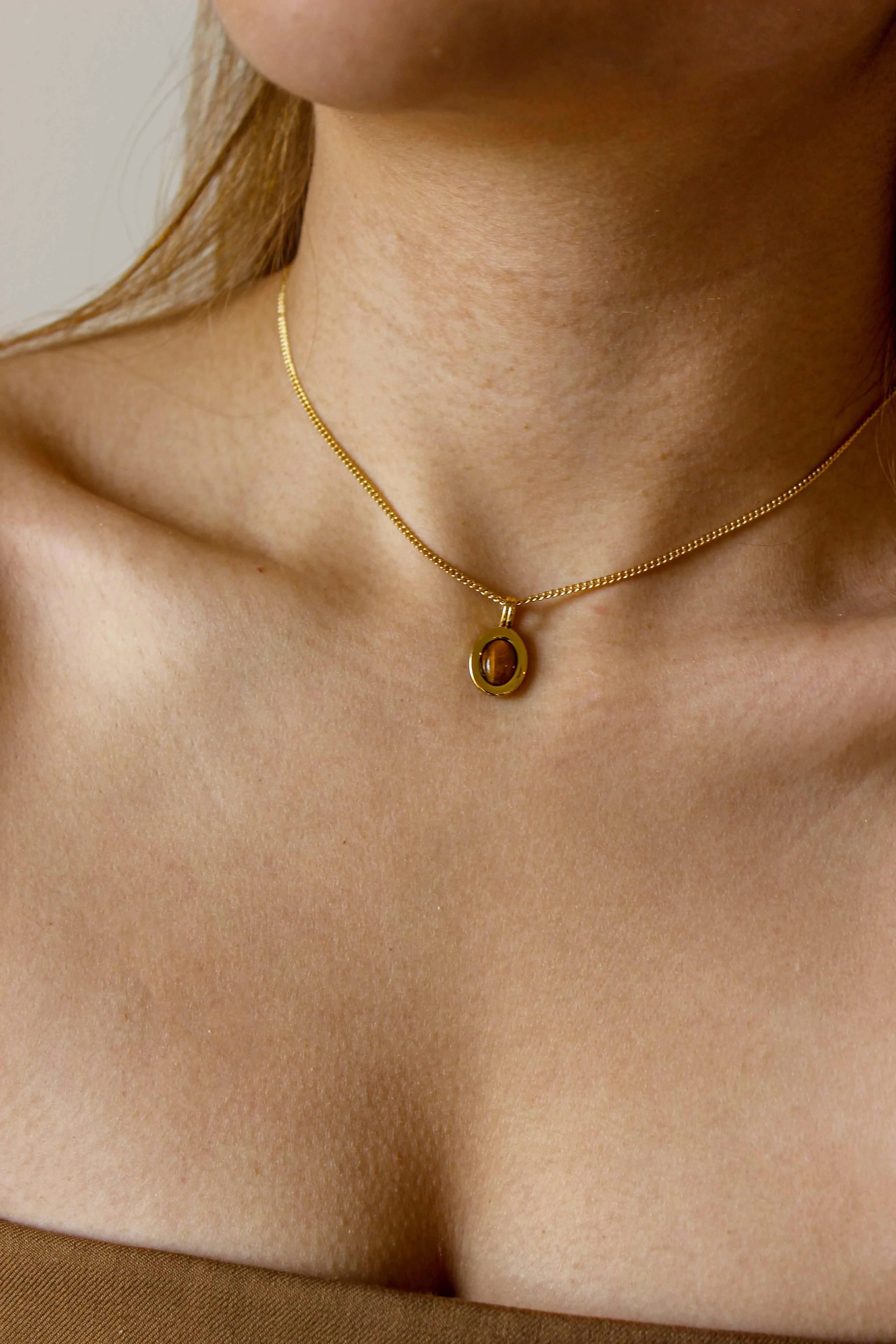 Bron Tiger's Eye Necklace