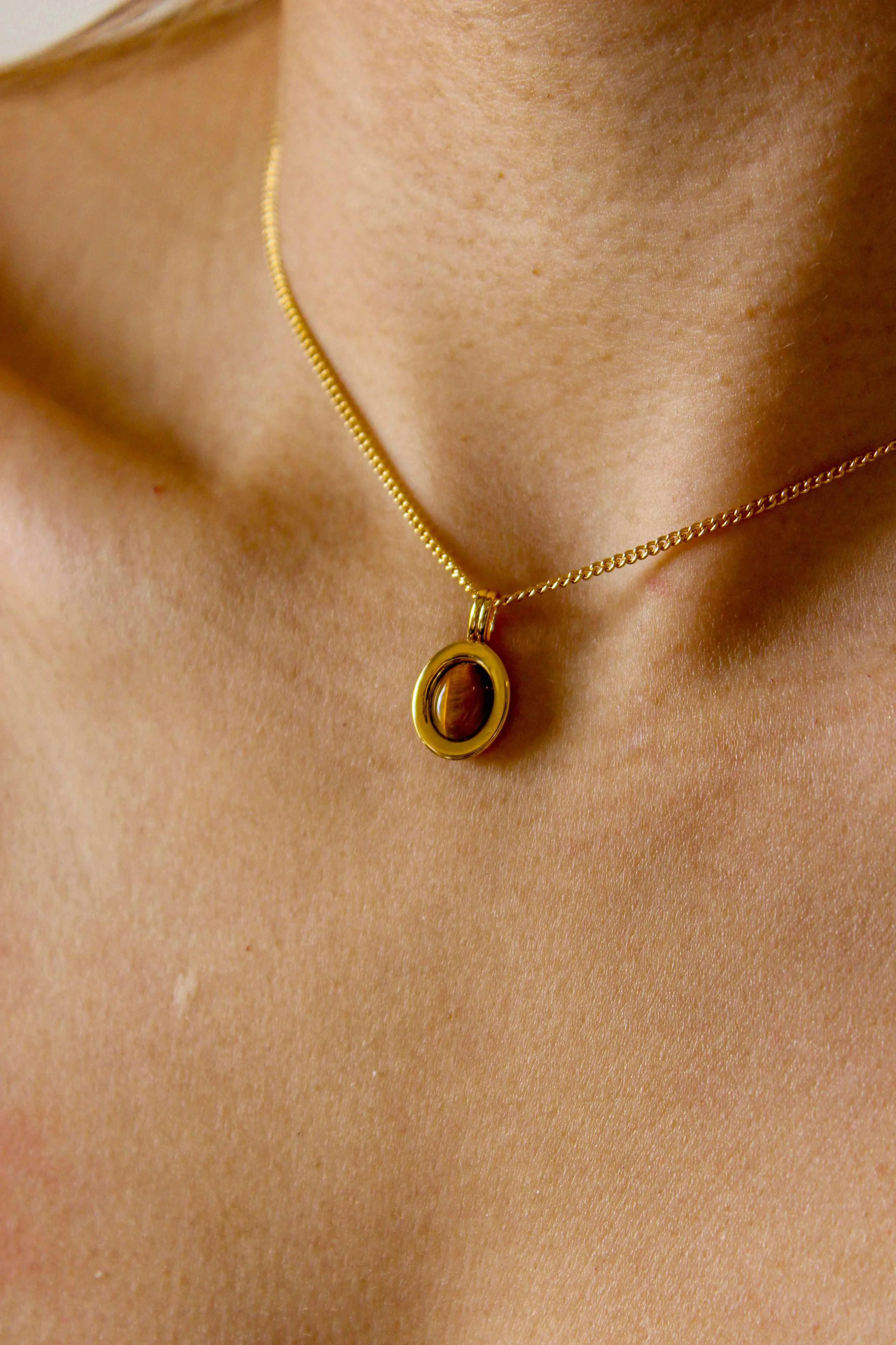 Bron Tiger's Eye Necklace