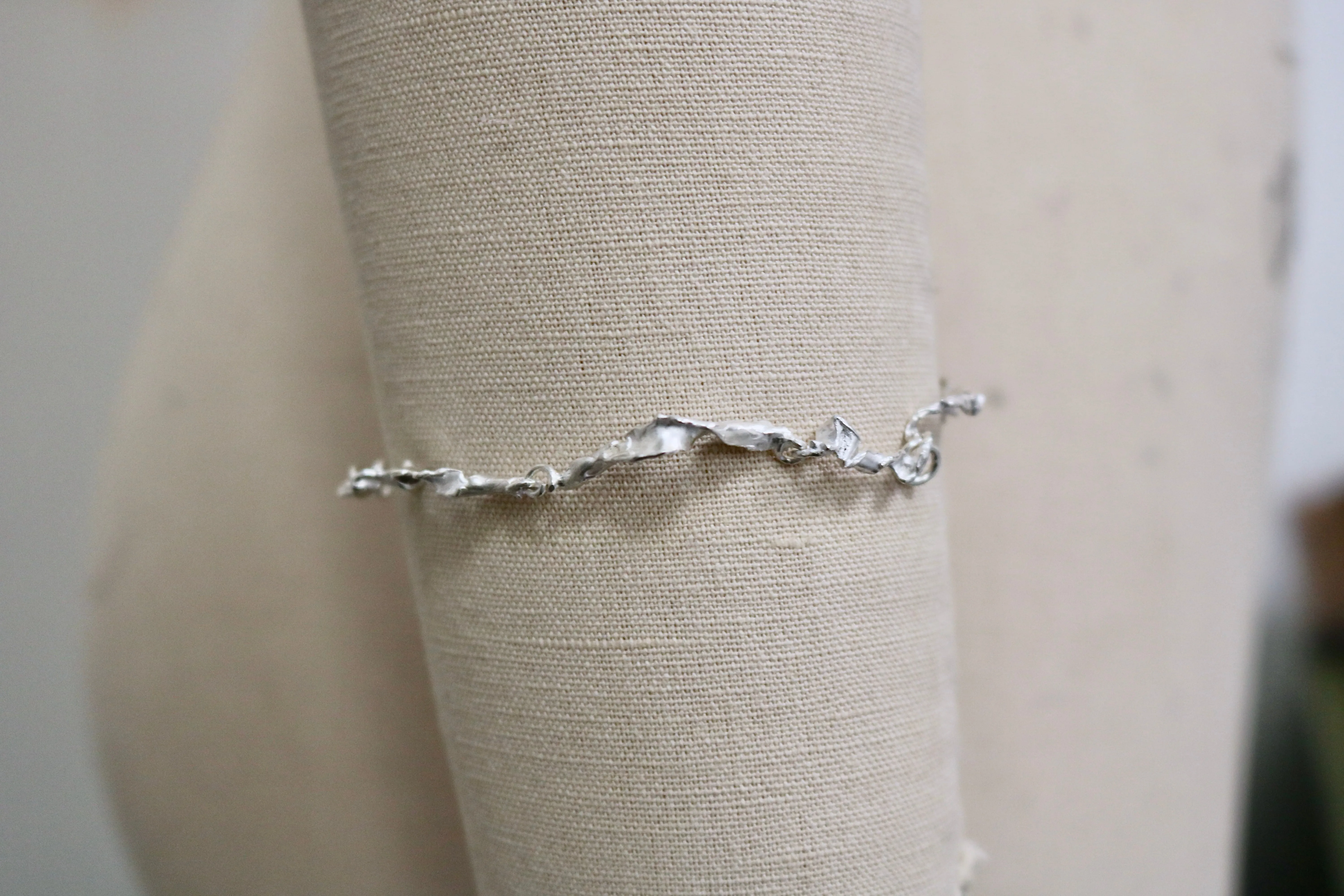 Burnt Ribbon Bracelet