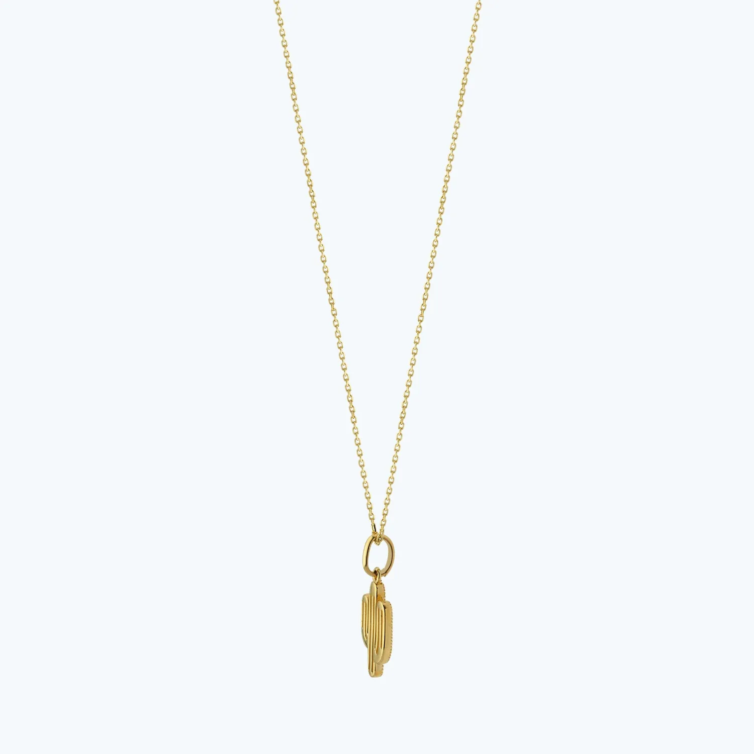 Cactus Gold Necklace