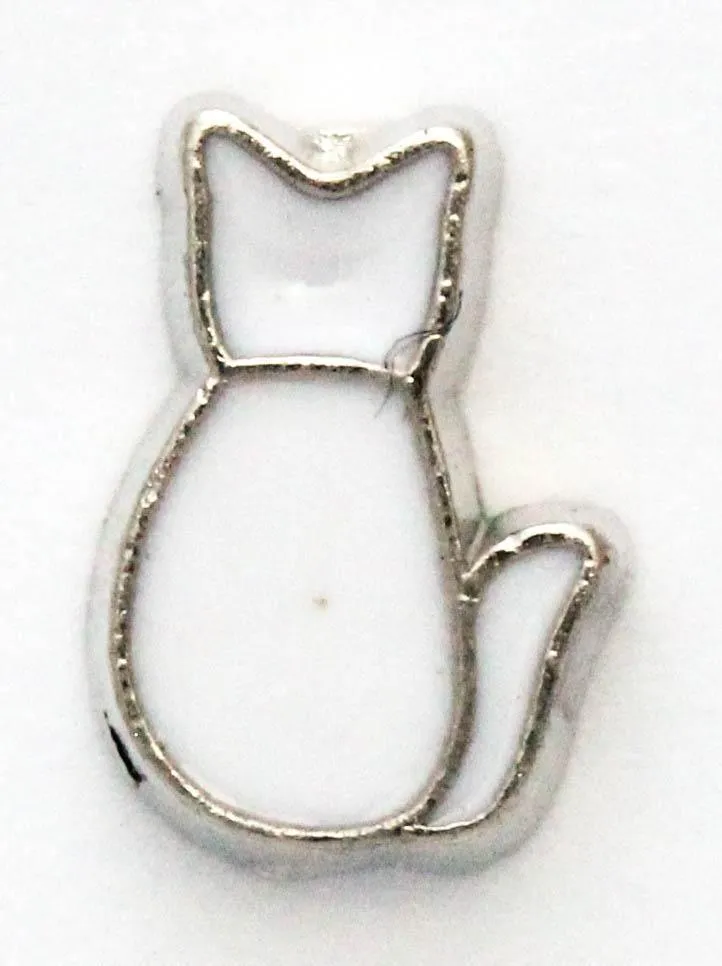 Cat Locket Charm