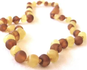 Child Baltic Amber Necklace - Mixture