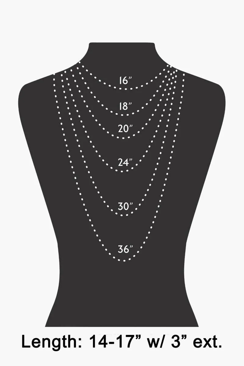 Clam Locket And Floral Bead Charms Layered Chain Necklace