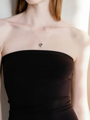 Classic Heart Locket Silver