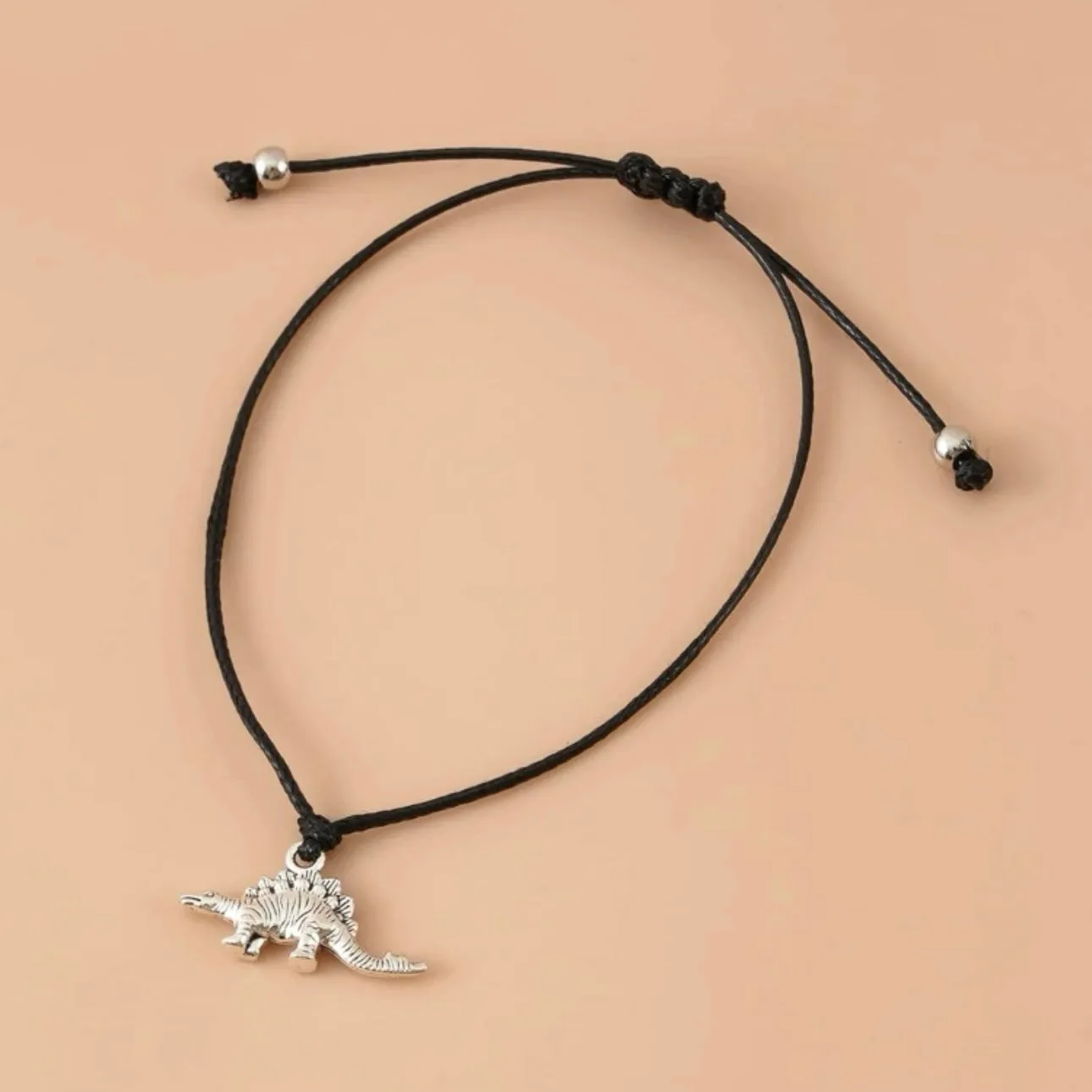 Dinosaur Bracelet - Friendship Bracelet, Happy Easter, Stethoscope, Easter Basket, Wish Bracelet, Dino Gift