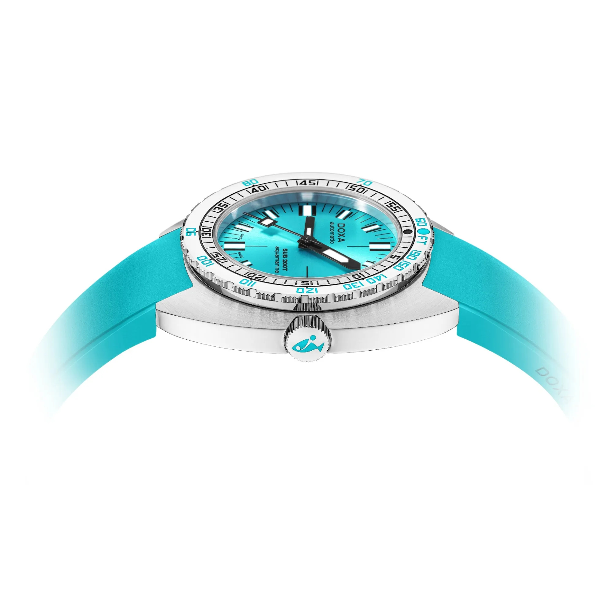 Doxa 200 T - Aquamarine (Turquoise) Sunray Dial