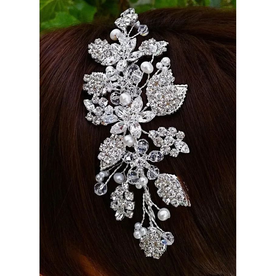 Eden Crystal Flower Headband