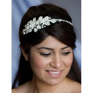 Eden Crystal Flower Headband