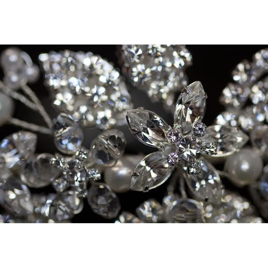 Eden Crystal Flower Headband