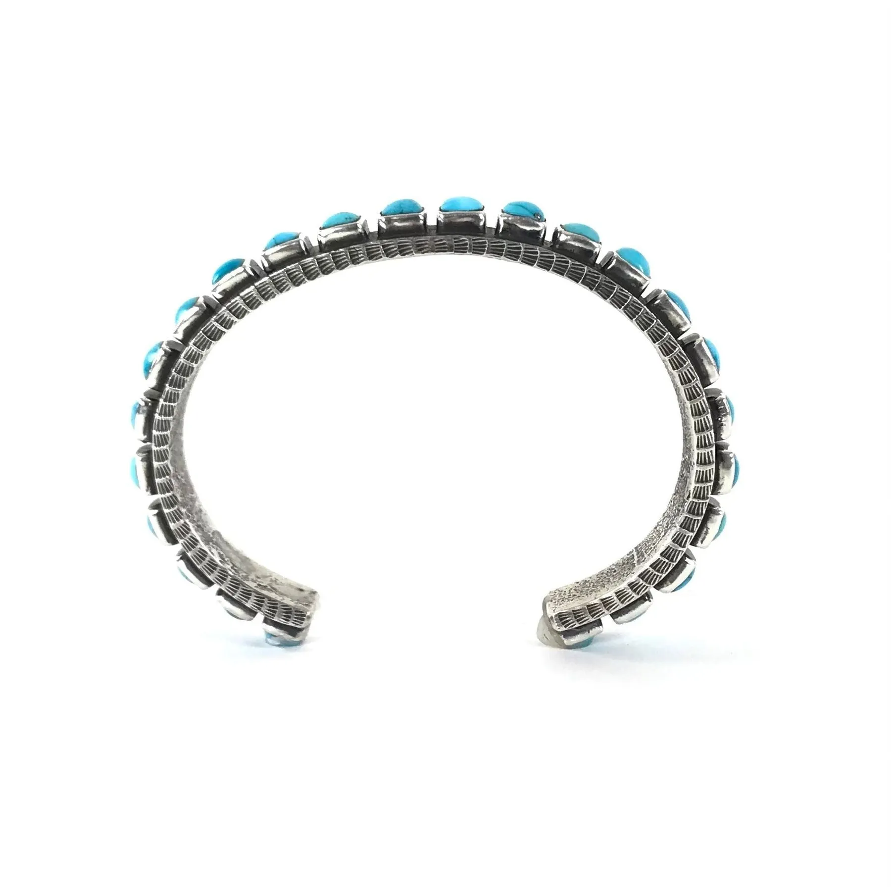 Ernest Rangel Turquoise Tufa Cast Bracelet