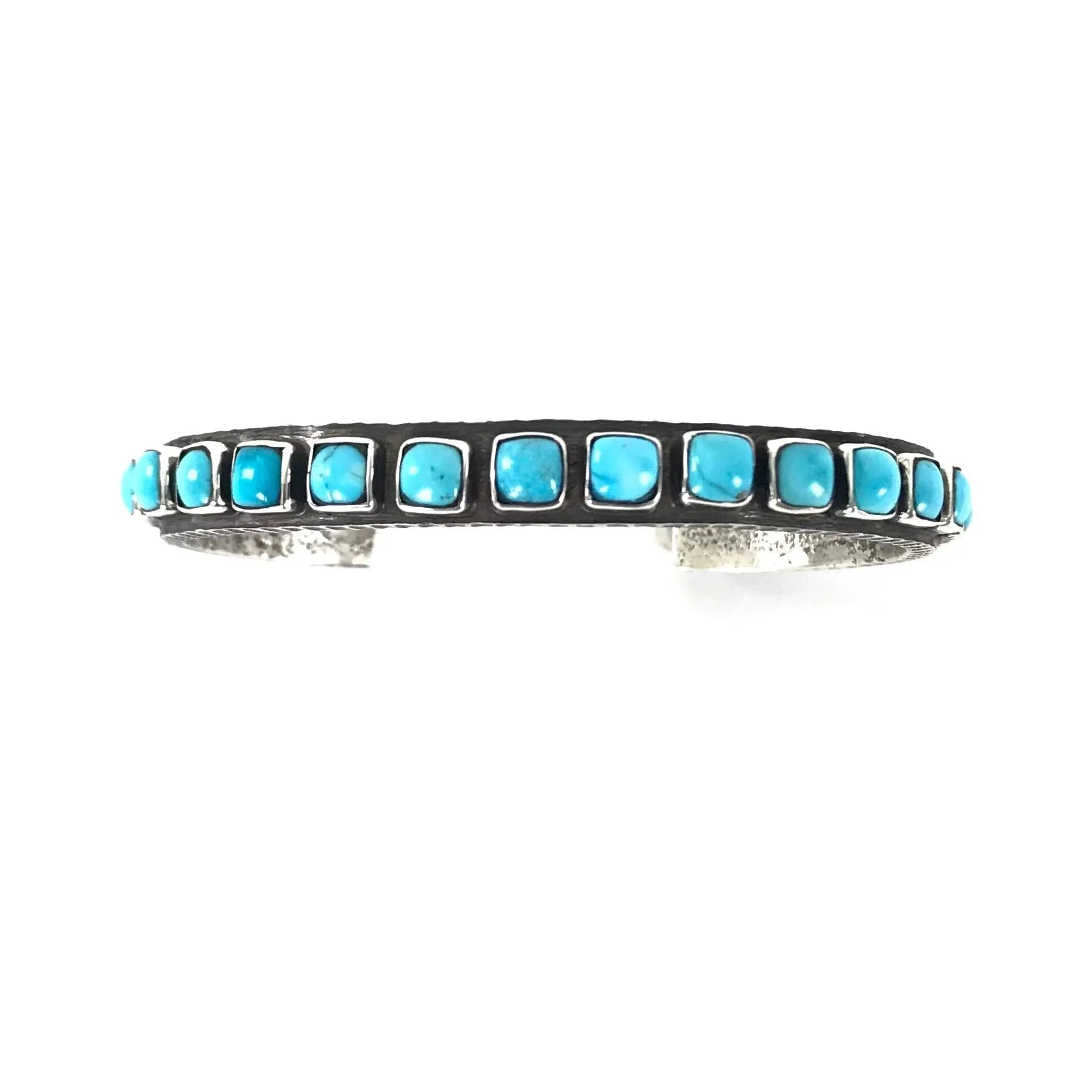 Ernest Rangel Turquoise Tufa Cast Bracelet