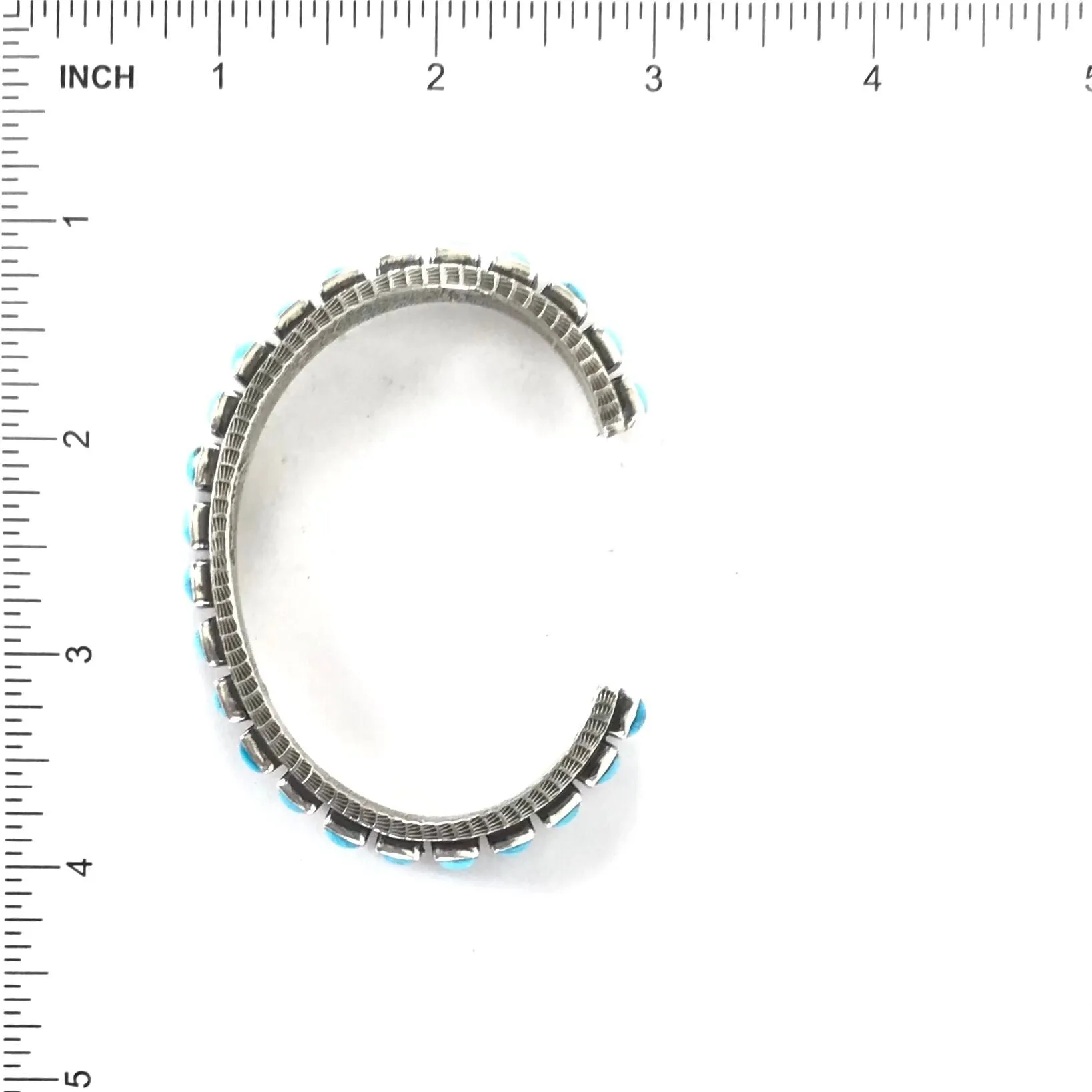 Ernest Rangel Turquoise Tufa Cast Bracelet