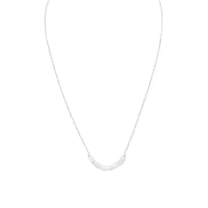 Faceted Rainbow Moonstone Bead Necklace October Birthstone