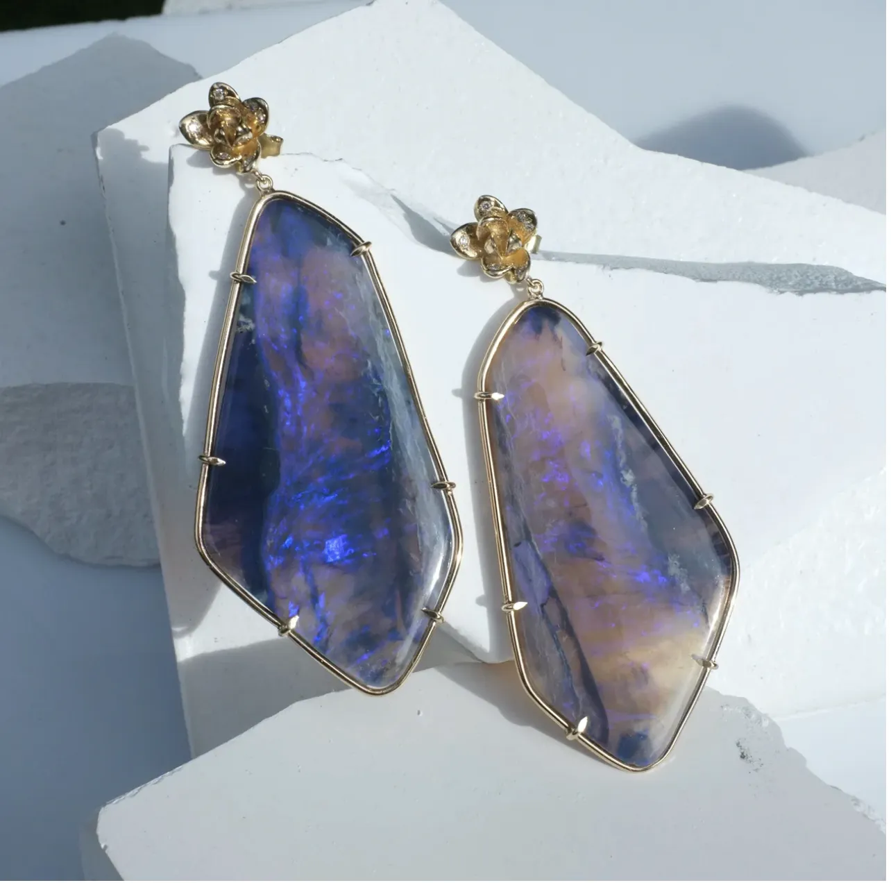 Flora Opal Earrings