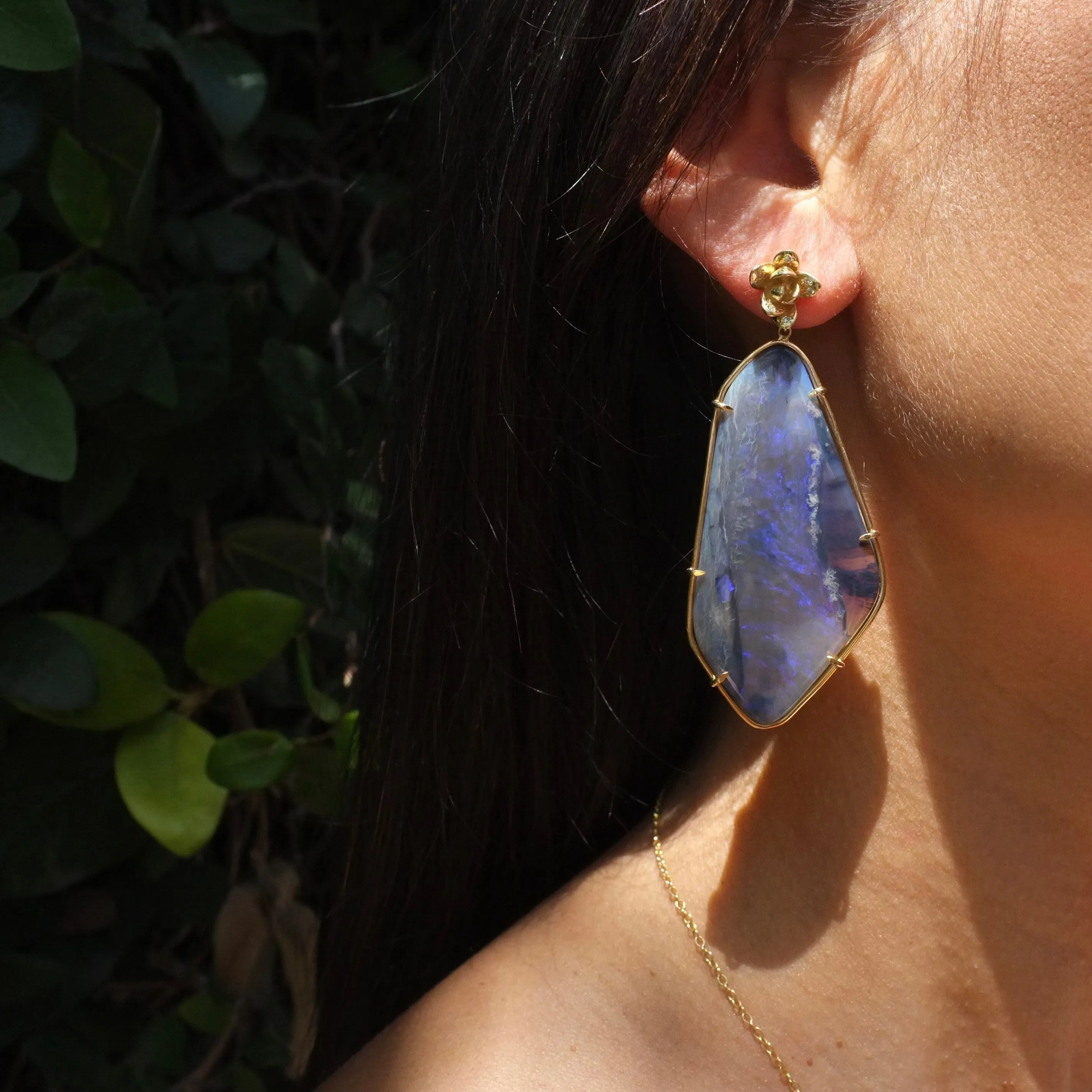 Flora Opal Earrings