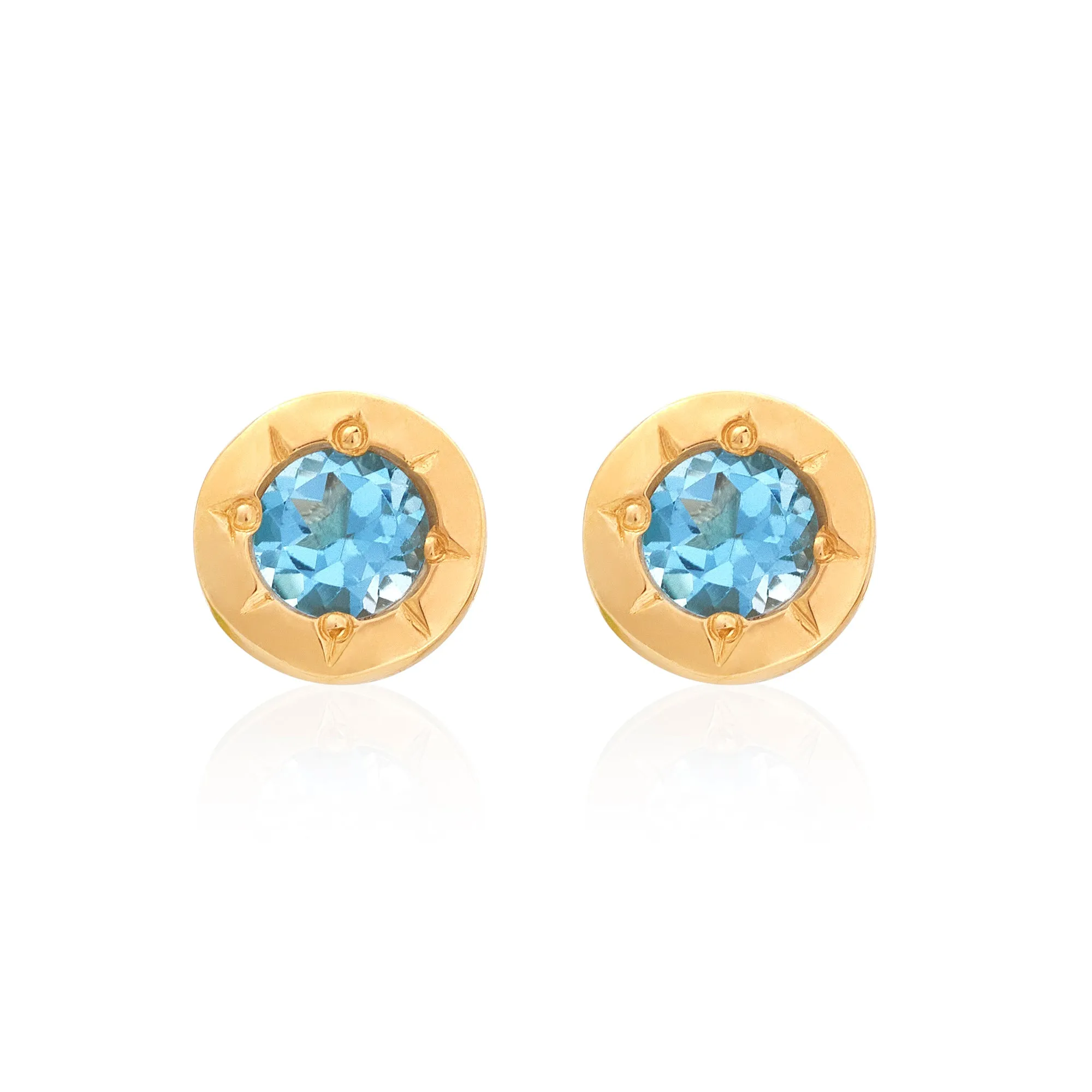 Franklin, John - Swiss Topaz Stud Earrings