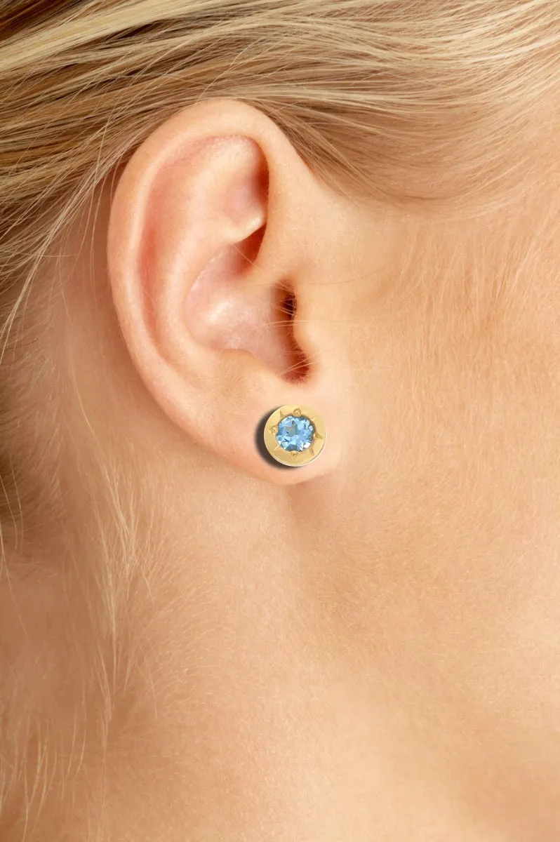 Franklin, John - Swiss Topaz Stud Earrings