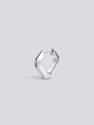 Gem Hoop Earring