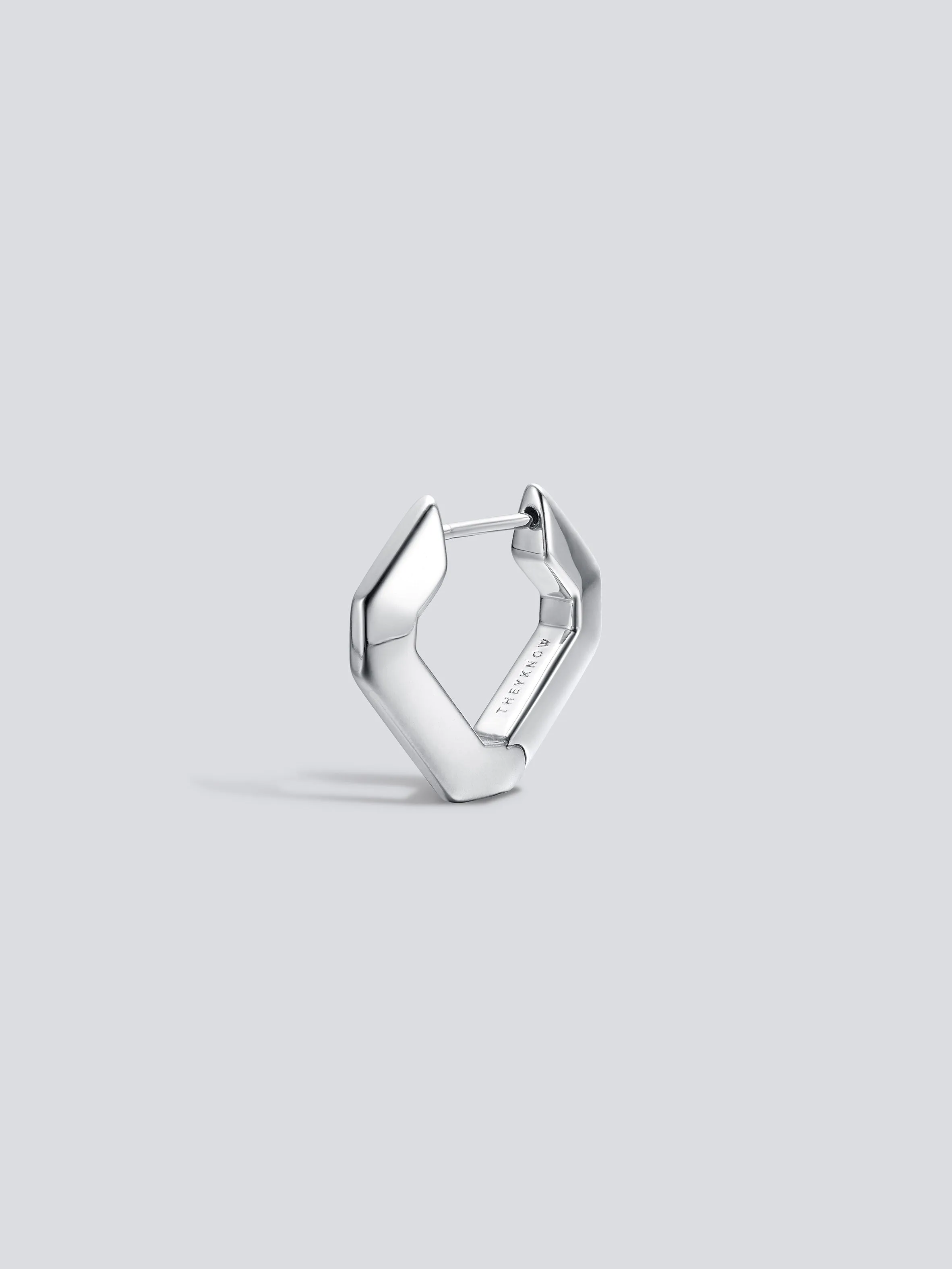 Gem Hoop Earring