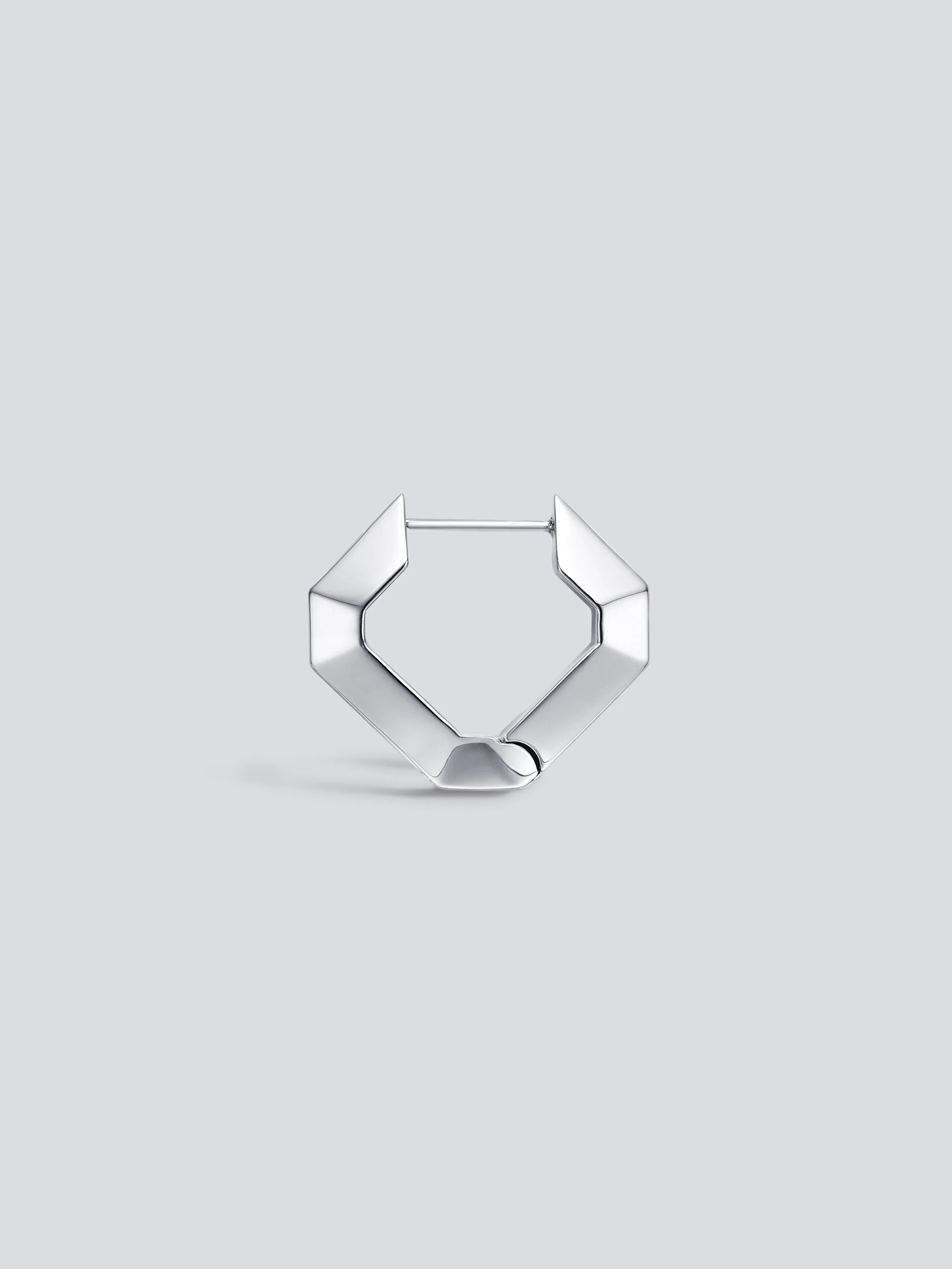 Gem Hoop Earring