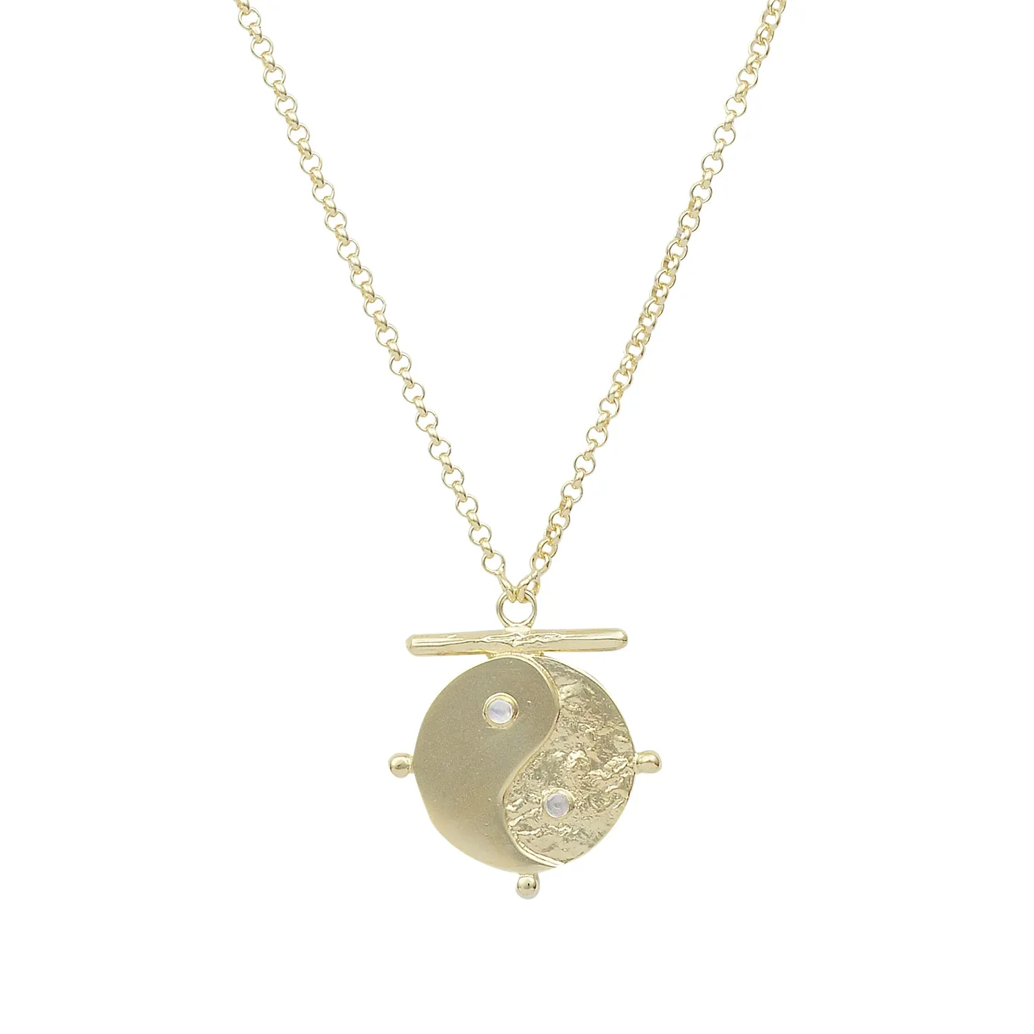Gold Coin Medallion Necklace