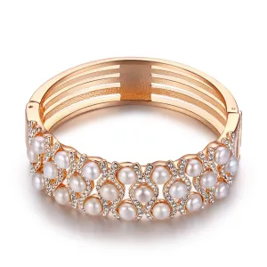 Golden Pearl Cuff