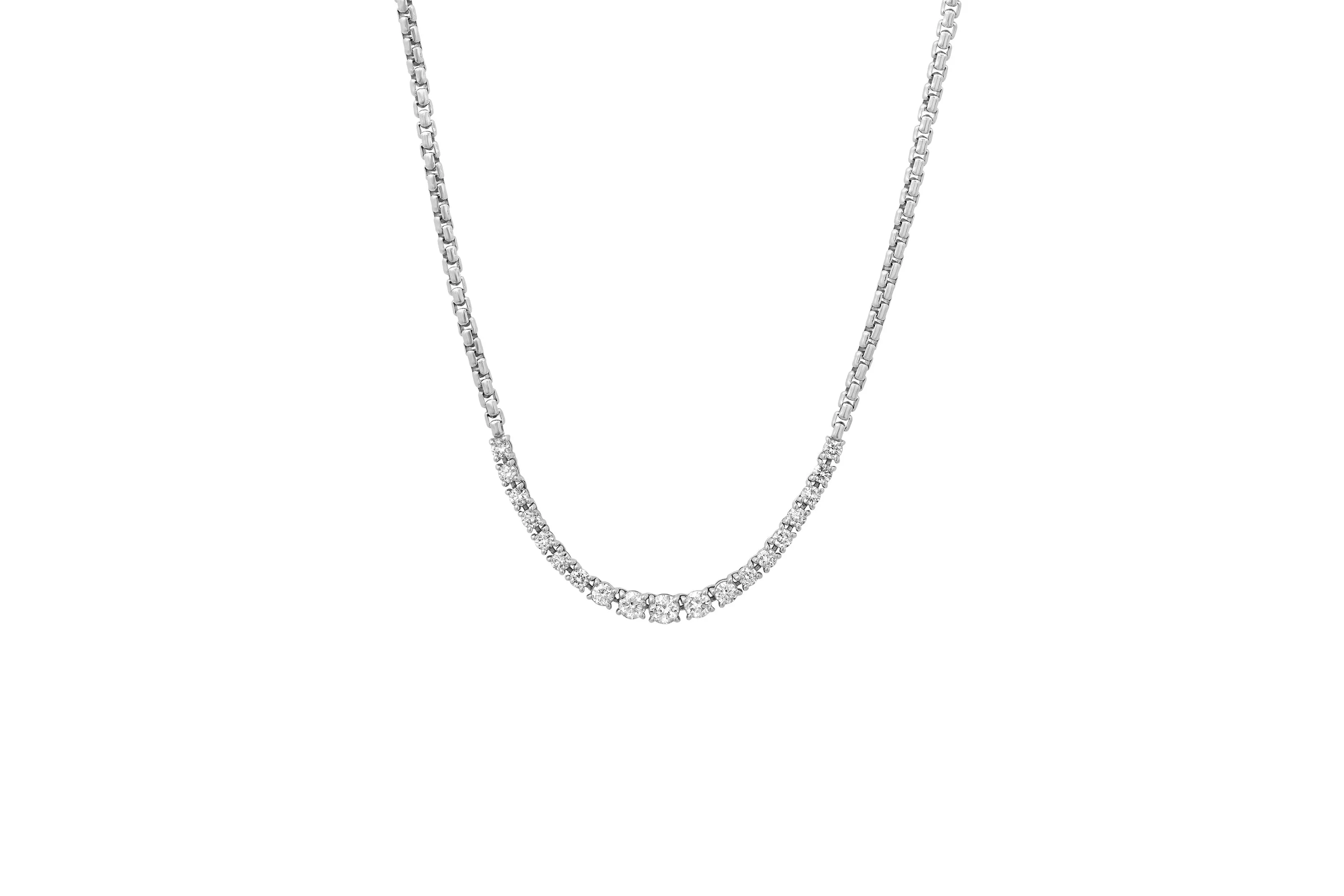 Graduated Diamond Necklace