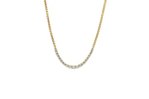 Graduated Diamond Necklace