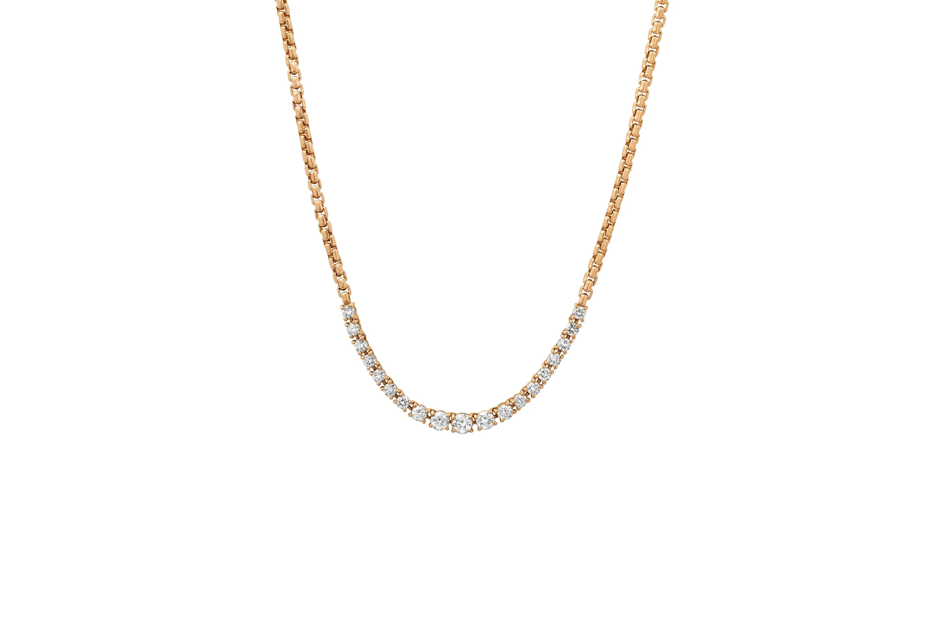 Graduated Diamond Necklace