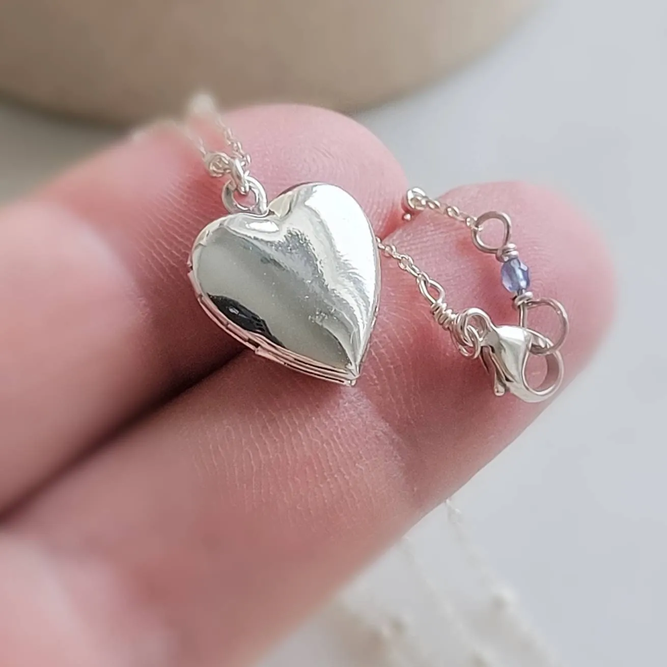Heart Shaped Locket Necklace