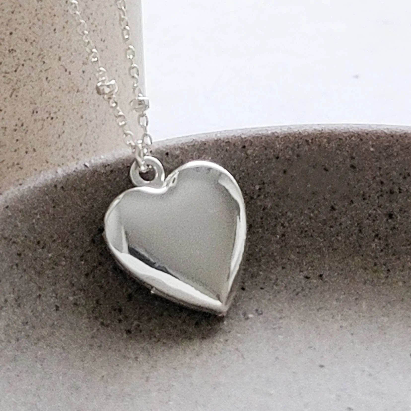 Heart Shaped Locket Necklace