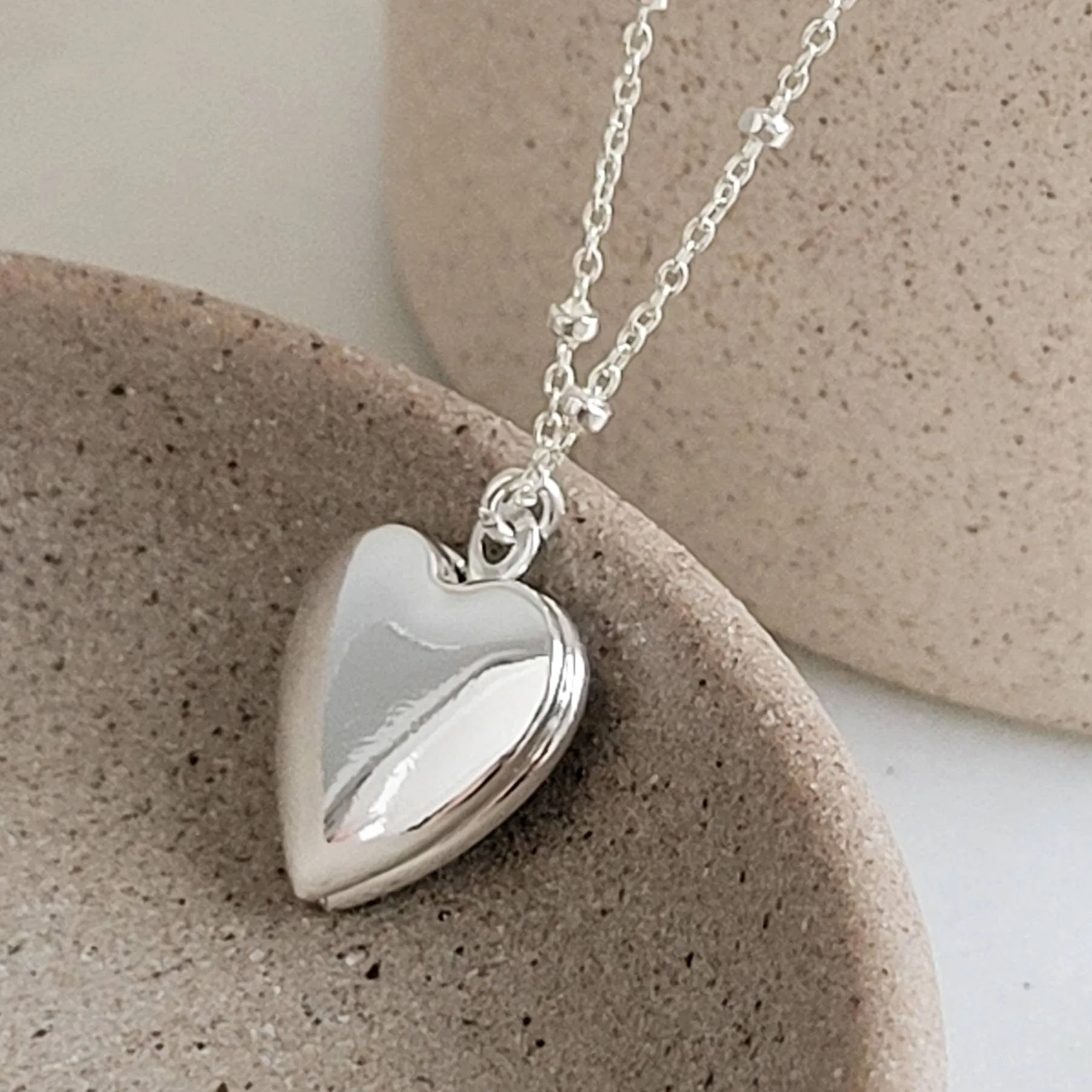 Heart Shaped Locket Necklace