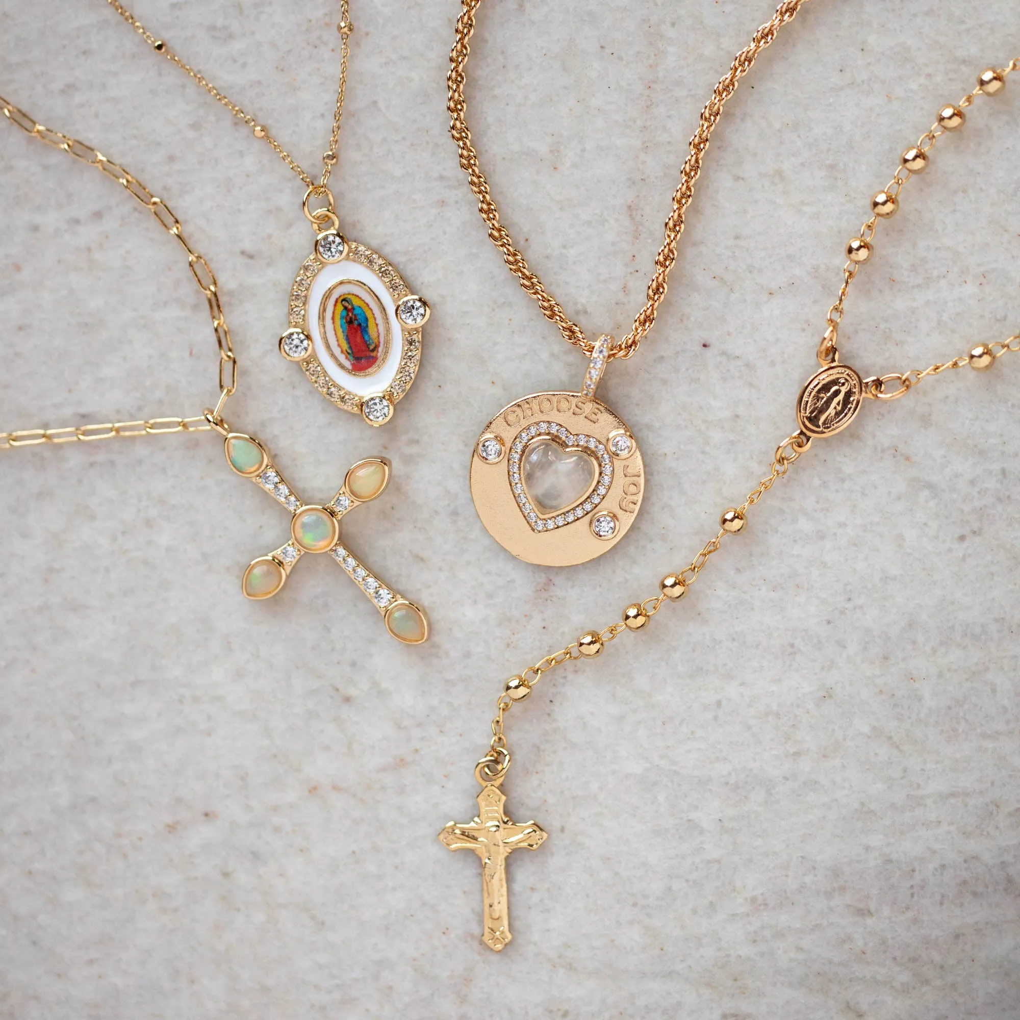 Joyful Heart Moonstone Necklace