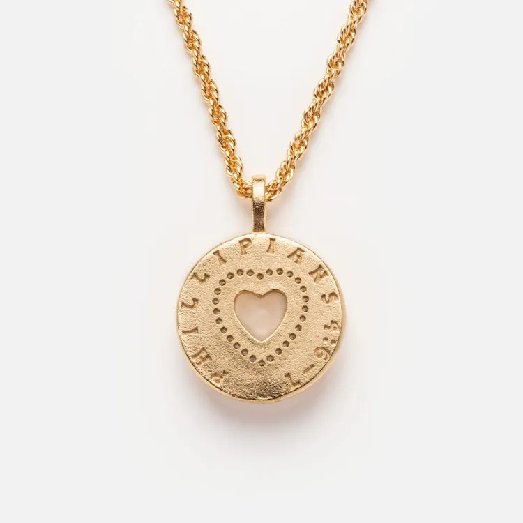 Joyful Heart Moonstone Necklace