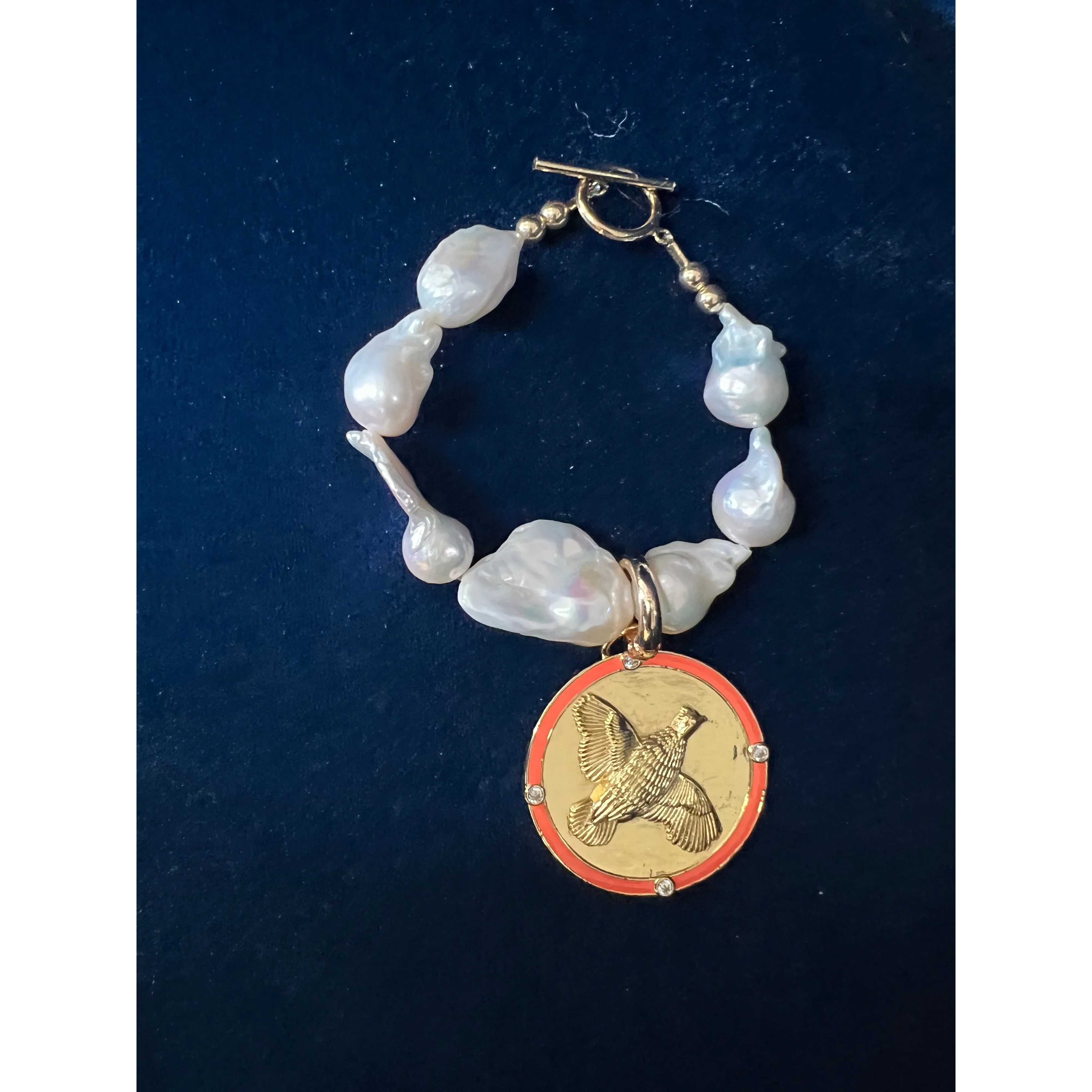 Kevin's Baroque Freshwater Pearl Bracelet