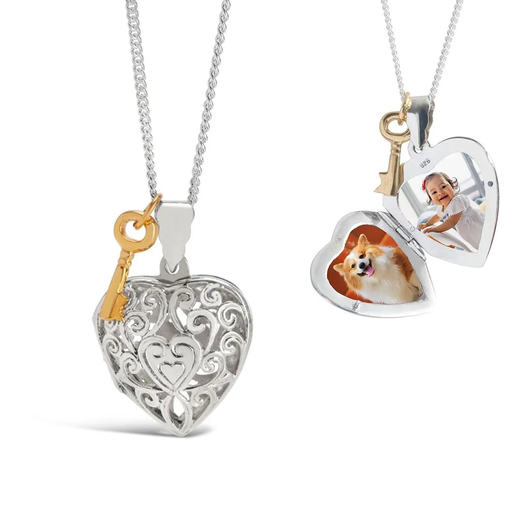 Key Locket | Silver