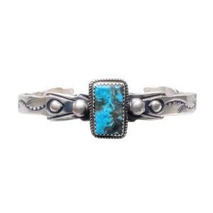 Kingman Turquoise Bracelet | Mary Cayatineto