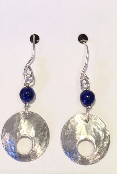 Lapis & Silver Earrings