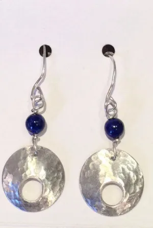 Lapis & Silver Earrings