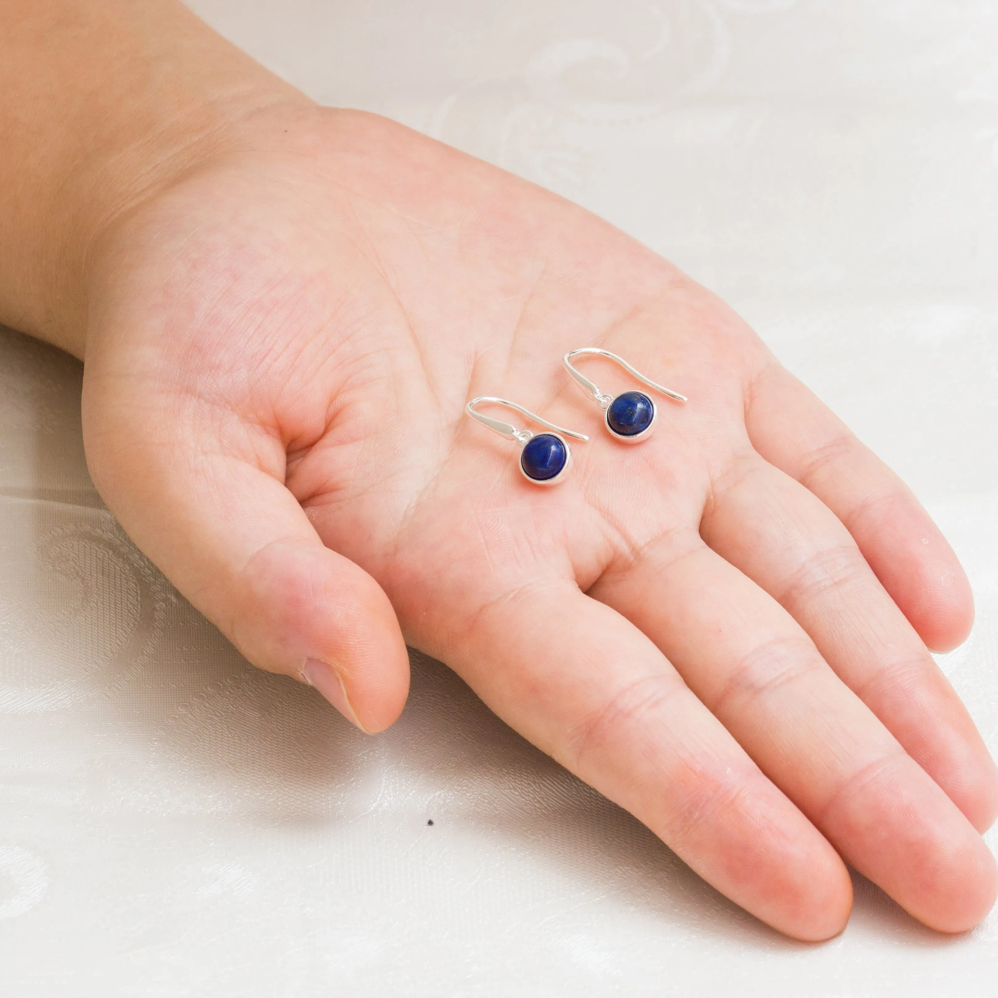 Lapis Drop Earrings