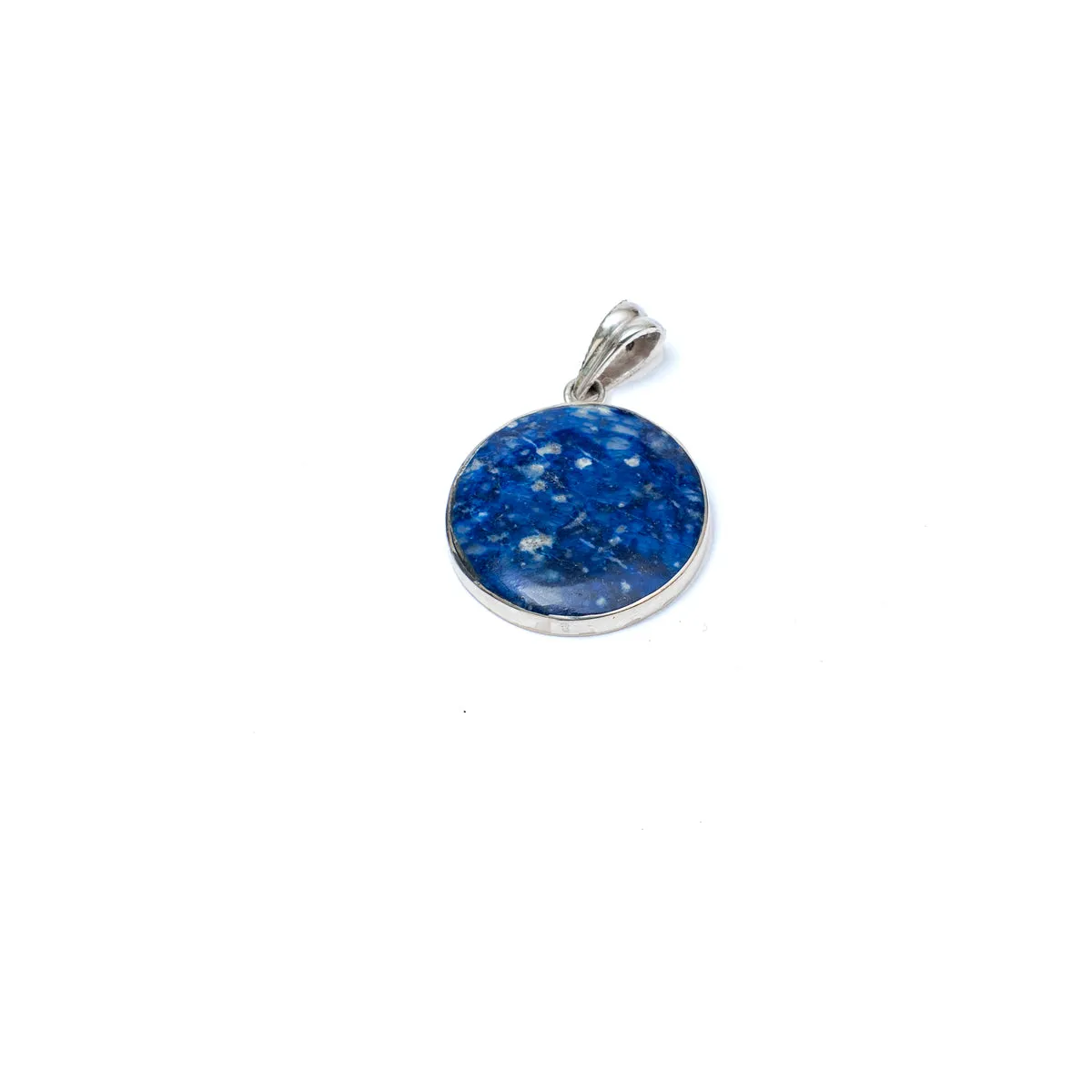 Lapis Lazuli Elephant Pendant | Handcrafted Jewelry | Made in the Andes